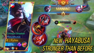 Revamp Hayabusa have gotten stronger | best build for new season 22 MLBB