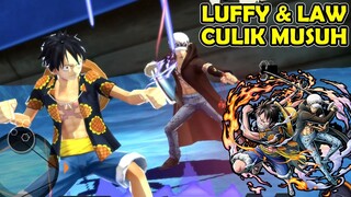 Character Seru Culik Musuh !! Gameplay Luffy Law Culik Jabra - ONE PIECE BOUNTY RUSH