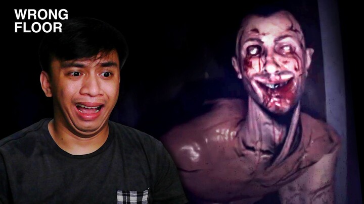 MUNTIK NA HUMIWALAY KALULUWA KO SA LARONG TO! | Wrong Floor Horror Indie Games