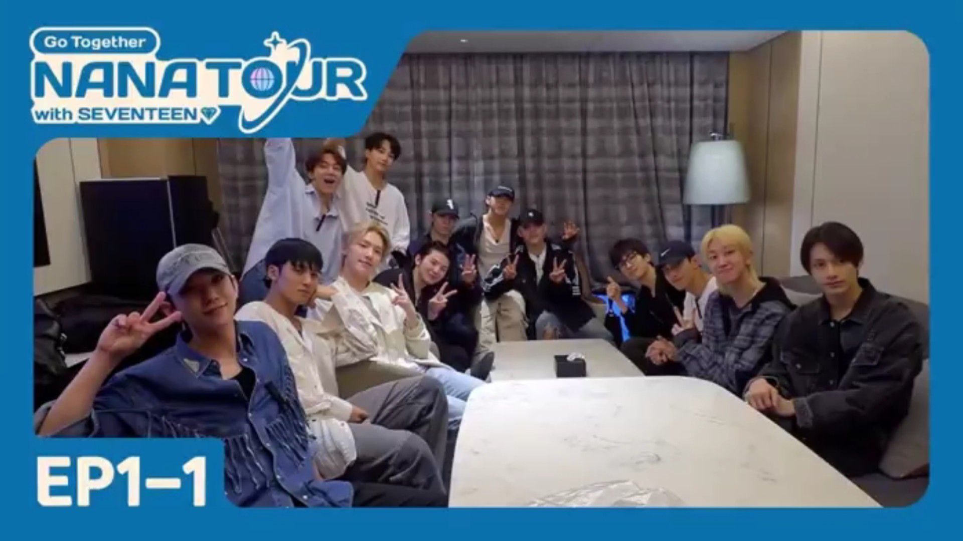 ENG SUB] NANA TOUR with SEVENTEEN EP1-1 - BiliBili