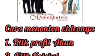 Mohabbatein Dubbing Indonesia