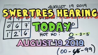 SWERTRES HEARING TODAY AUGUST 19 2019 | LEIDY KENT