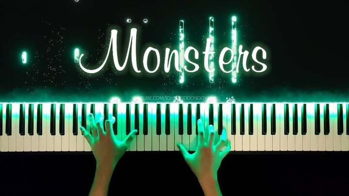 Katie Sky《Monsters》, 破亿治愈神曲【特效钢琴】