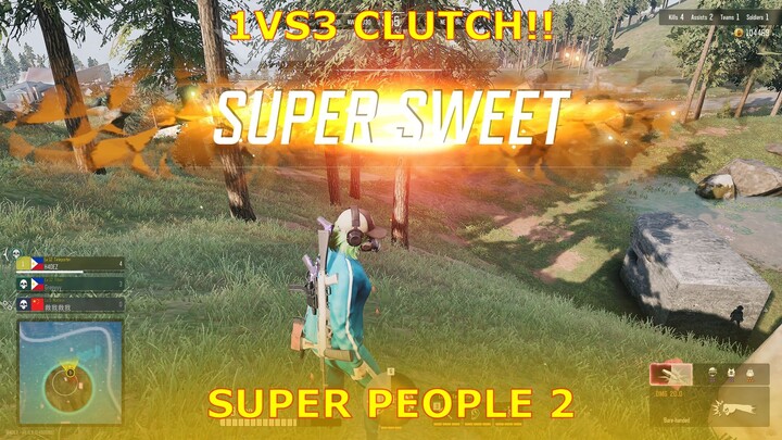 1VS3 CLUTCH SUPER PEOPLE!!!