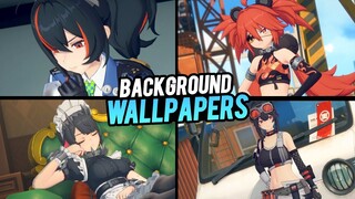 ZZZ All Character Menu Background Wallpapers in Zenless Zone Zero