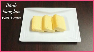 Cách làm bánh bông lan Đài Loan mềm mịn | Tra My Cooking