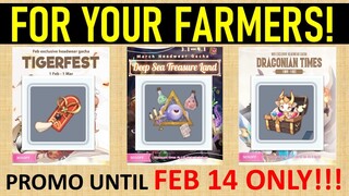 BEST FOR YOUR FARMERS! UNTIL FEB 14 ONLY!