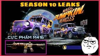 Leaks SEASON 10, ROYALE PASS CHỦ ĐỀ HALLOWEEN VỚI CỰC PHẨM SKIN M416 SIÊU ĐẸP || PUBG MOBILE