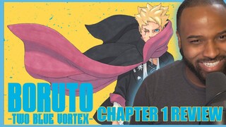 THE TIMESKIP IS HERE!!! Boruto: Two Blue Vortex Chapter 1 *Review*