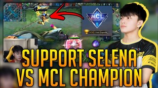 SUPPORT SELENA VS MCL CHAMPION | Kairi Selena Gameplay