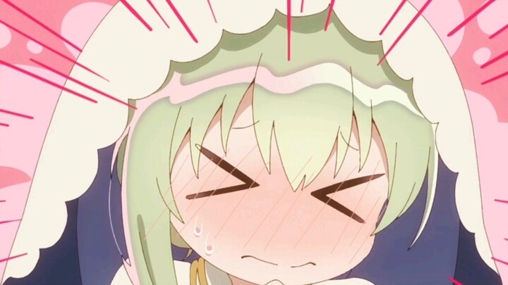 The heroine must have grown up eating c*ess, so cute ❤