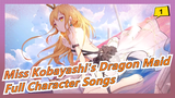 Miss Kobayashi's Dragon Maid | Full Character Songs_C1
