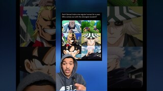 WHICH SENSEI CAN MAKE YOU STRONGEST IN A YEAR? #jujutsukaisen #onepiece #dragonball #myheroacademia