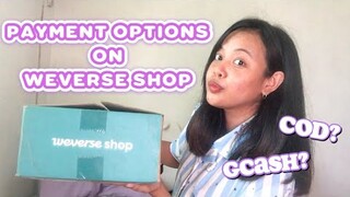 PAYMENT METHODS ON WEVERSE SHOP | How to pay on Weverse Shop