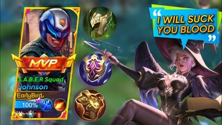 FREDRINN AND ALICE HAVING HARD TIME ! | JOHNSON PATIENTLY ROAMING AROUND ~ Mobile Legends: Bang Bang