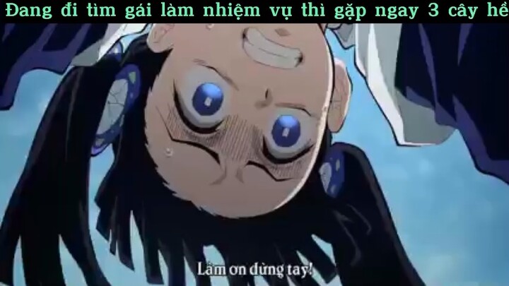 Đang đi tìm gái mà gặp ngay 3 cây hề#haihuoc#hài#tt#anime