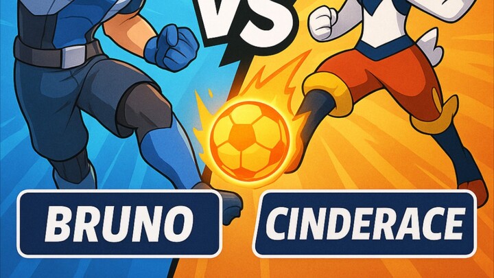 PERSAMAAN BRUNO DAN CINDERACE PEMAIN BOLA #pokemon #mobilelegends #pokemonunite #shorts