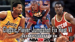 Classic Player Jumpshot Fix NBA2K20 Part VI (Hakeem Olajuwan, Gary Payton, Robert Horry)