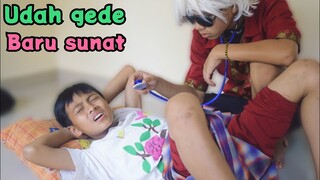 sudah BESAR baru SUNAT❗sampai kejang-kejang diwan dan dawin sunat | muhyi official