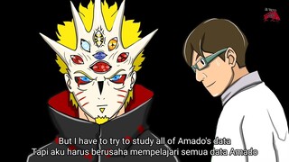 Naruto Cyborg memojokkan Shibai Cosmic mode - Boruto Naruto Next Generation (2023) Part 386