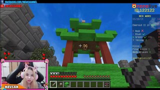 MỀU STREAM PVP BEDWAR SIÊU ĐỈNH TẬP 21 | STEVE XEM LIVE STREAM CỦA REDHOOD