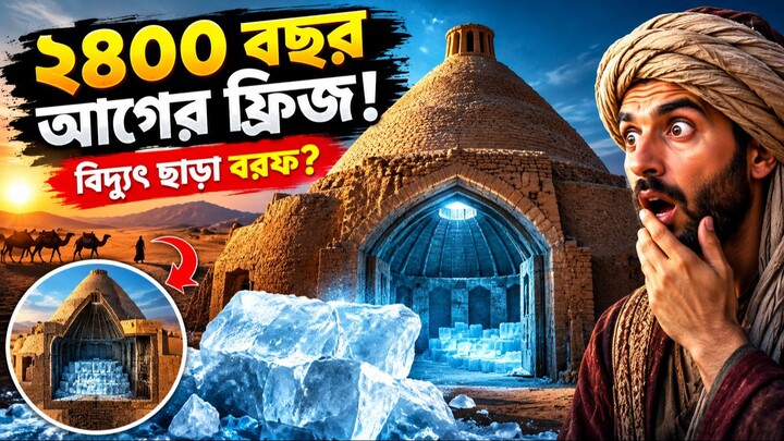 Fridge ছাড়াই মরুভূমিতে বরফ! ২৪০০ বছর আগের এই রহস্য শুনলে অবাক হবেন | Ancient Persia Yakhchal