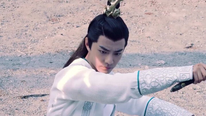 [Xiao Zhan] Behind-the-scenes of the handsome fight scenes in "Joy of Life"—his face isn’t dark anym