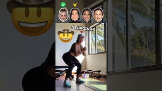 Lehmann vs Georgina vs Antonella vs Anna| Gym workout challenge