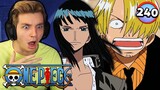 ROBIN LEAVES THE CREW?? | One Piece Episode 240 First Reaction
