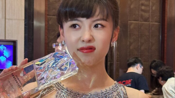 First time wearing an evening gown to catch a flight—got it!