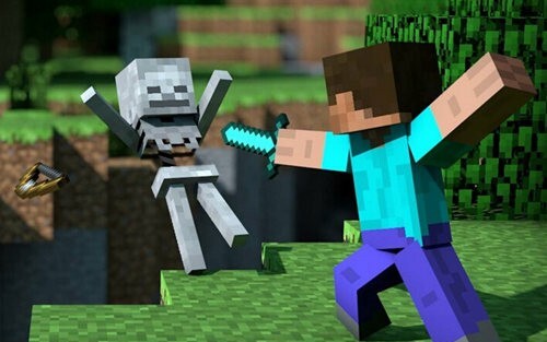 มายคราฟ ฮวาอวี่ถิง เกมมือถือ ครั้งแรกกับการใช้จอยคอนโทรลเลอร์
