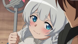 New April episode: White-haired man thinks the hero is a hero, and is willing to go forward and pay 