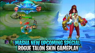 Masha New Upcoming Special Skin Rogue Talon Gameplay | Mobile Legends: Bang Bang