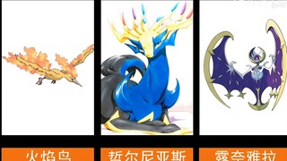 e621 Legendary Pokémon TOP30 dengan gambar paling tajam (termasuk monster pamungkas)