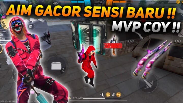 44 AIM GACOR HEADSHOT SENSI BARU MVP!!