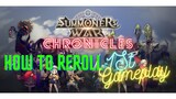 Summoners War Chronicle Cara Reroll, 1st Gameplay
