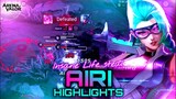Airi Highlights | Part - 1 | Arena of Valor | Liên Quân Mobile | RoV