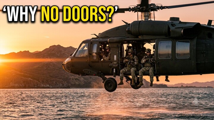 Why US Military Helicopters Don't Have Doors