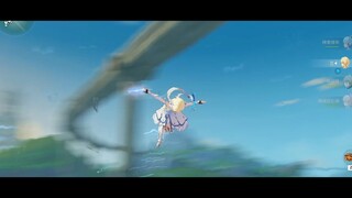 哇～好高好高♪