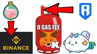 Paano mag Withdraw Slp from Ronin to Binance - Axie Infinity Zero Gas Fee - TAGALOG