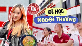 MỘT NGÀY ĐI HỌC CỦA SINH VIÊN NGOẠI THƯƠNG | Học 14 tiếng, ôn thi giữa kỳ, tips học năng suất