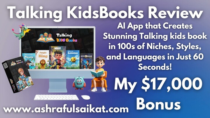 Talking KidsBooks Review - Create The Perfect Kids Book (By Pranshu Gupta)