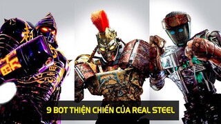 9 BOT THIỆN CHIẾN CỦA REAL STEEL BẢN MOVIE | meXINE #Shorts