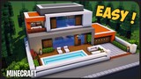 Cara Membuat Rumah Perumahan Modern Simple ! || Minecraft Modern Pt.63