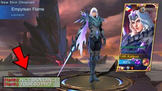 FINALLY!! THANK YOU MOONTON FOR THIS NEW LANCELOT EMPYREAN FLAME SKIN 🔥