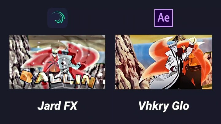 Alight Motion VS After Effect 🔥 Vhkry.Glo Remake ✨ Free Presets 💎