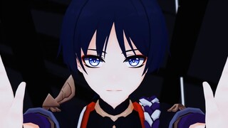 [Anime] [MMD 3D] A Kiss from Scaramouche