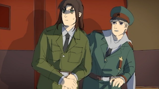 [Tulisan Tangan Hetalia] Interogasi Rusia 1: Pertanyaan Ramah Thoris dan Ivan kepada Ami [Deskripsi 