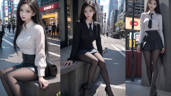 These long legs are insane! | Will you turn around for me? | AI 2.5D Art | Episode 029 | 4K HD