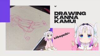 Drawing kanna kamui⁉️